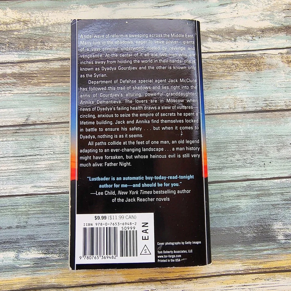Father Night by Eric Van Lustbader 2013 Paperback Jack McClure Thriller Novel